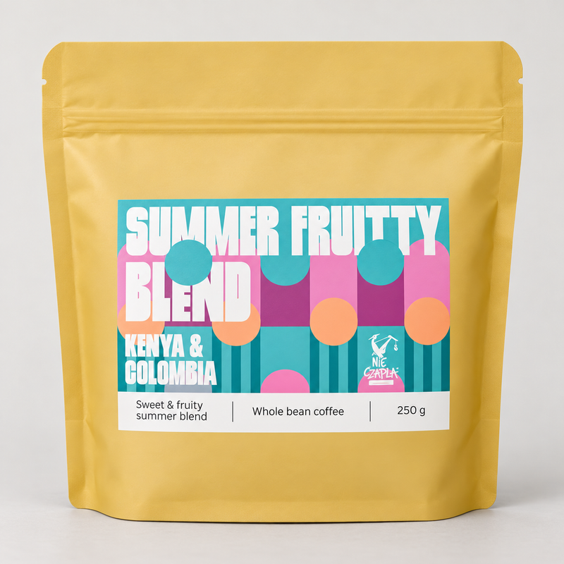 SUMMER FRUITTY BLEND – front packaging with English label