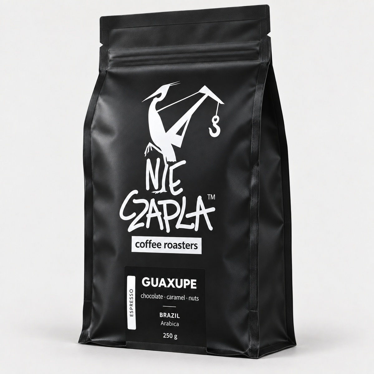 GUAXUPE – angled packaging with English label