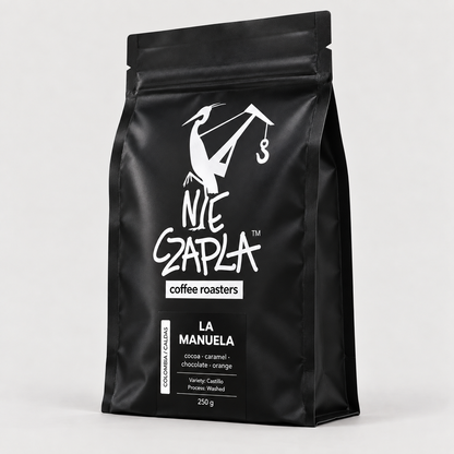 LA MANUELA – angled packaging with English label